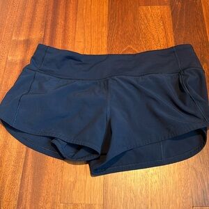 Navy blue Lululemon shorts size 4 regular